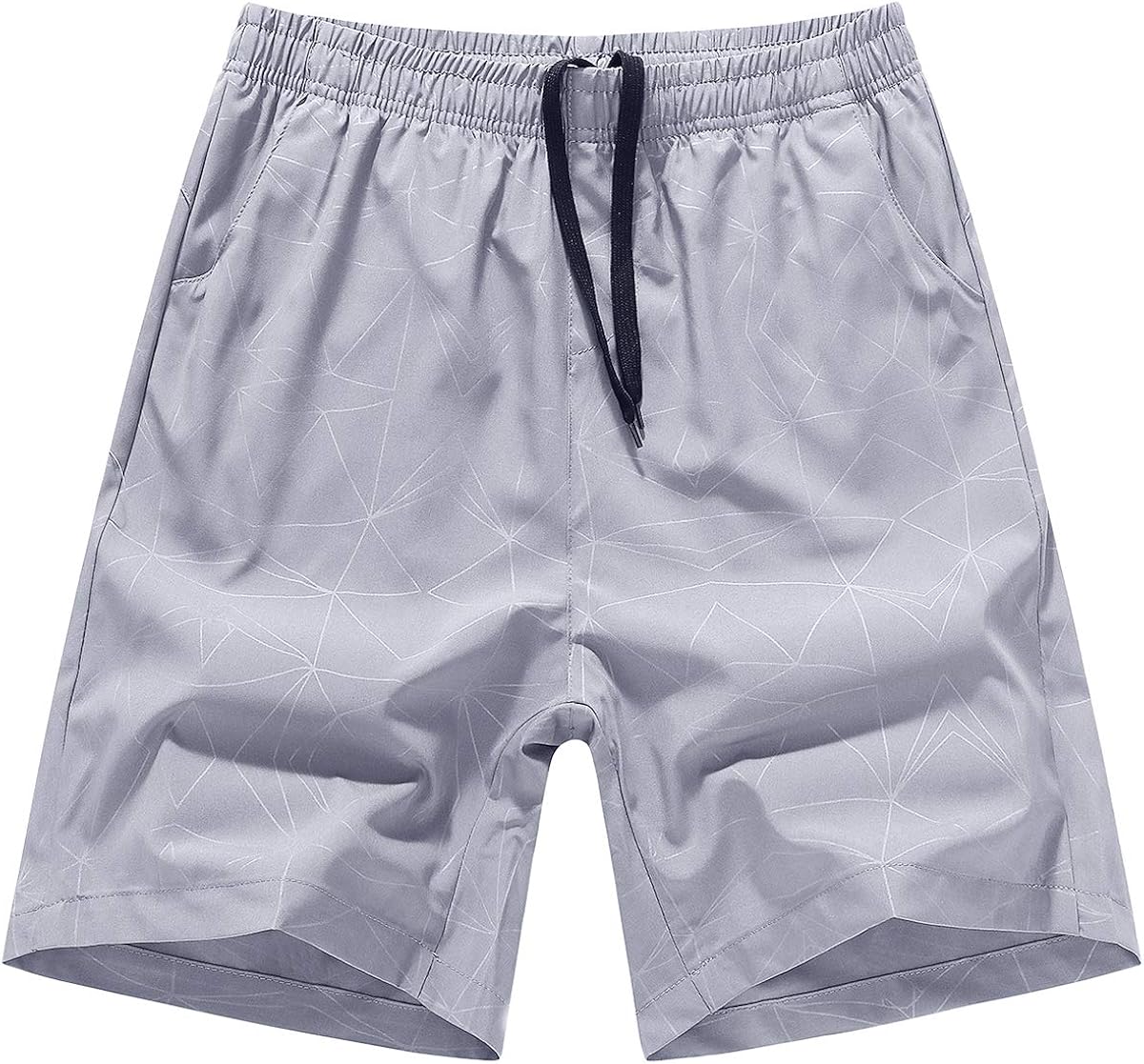 LTIFONE Mens Workout Shorts Spandex Gym Training Bodybuilding Exercise Quick Dry Shorts: Clothing