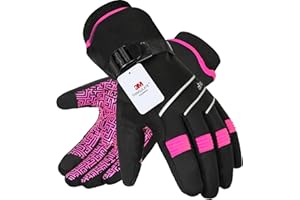 MOREOK Waterproof & Windproof -30°F Winter Gloves for Men/Women, 3M Thinsulate Thermal Gloves Touch Screen Warm Gloves for Skiing,Cycling,Motorcycle,Running