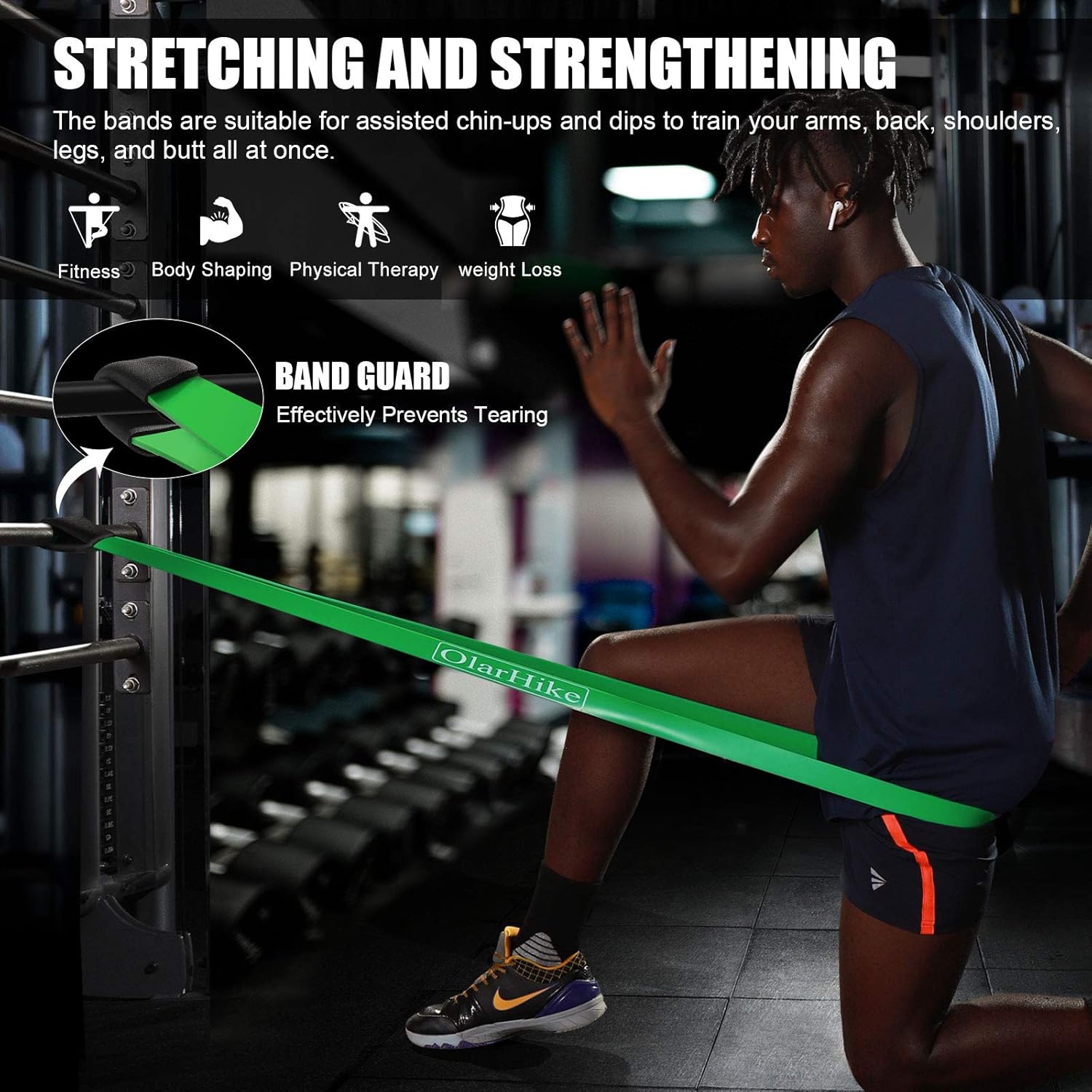 Resistance Bands, Pull Up Bands Set for Working Out, Exercise Bands and Workout Bands for Men & Women : Sports & Outdoors