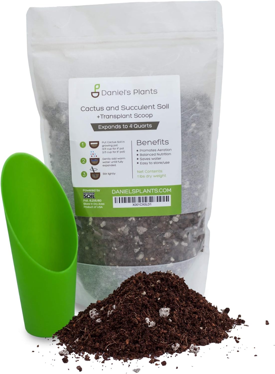 Cactus Succulent Mix Transplant Kit Potting Soil for Growing Cacti