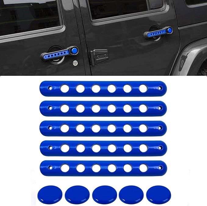 Side Door handle insert Grab Handle & Push Button Knobs