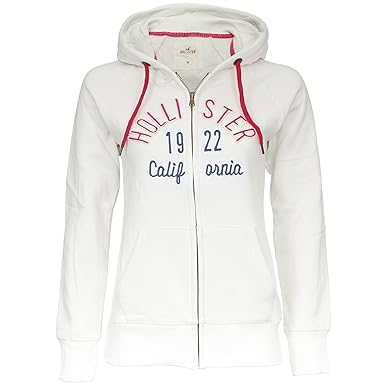 hollister zip hoodie damen