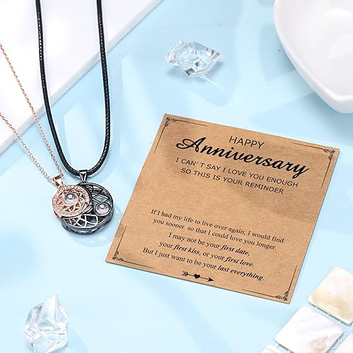 Necklace 50th Anniversary Gift Ideas For Wife UPROMI Anniversary