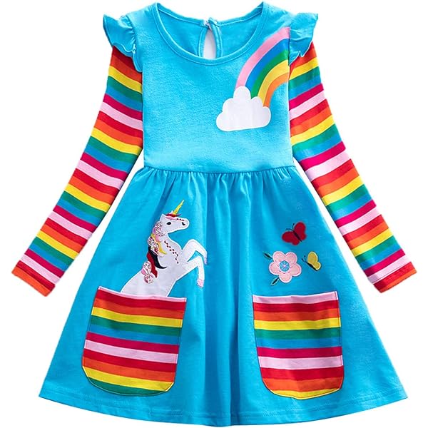 unicorn long sleeve dress Unicorn Tapestry, Women's Long Sleeve, Dance Dress, Sun Dress