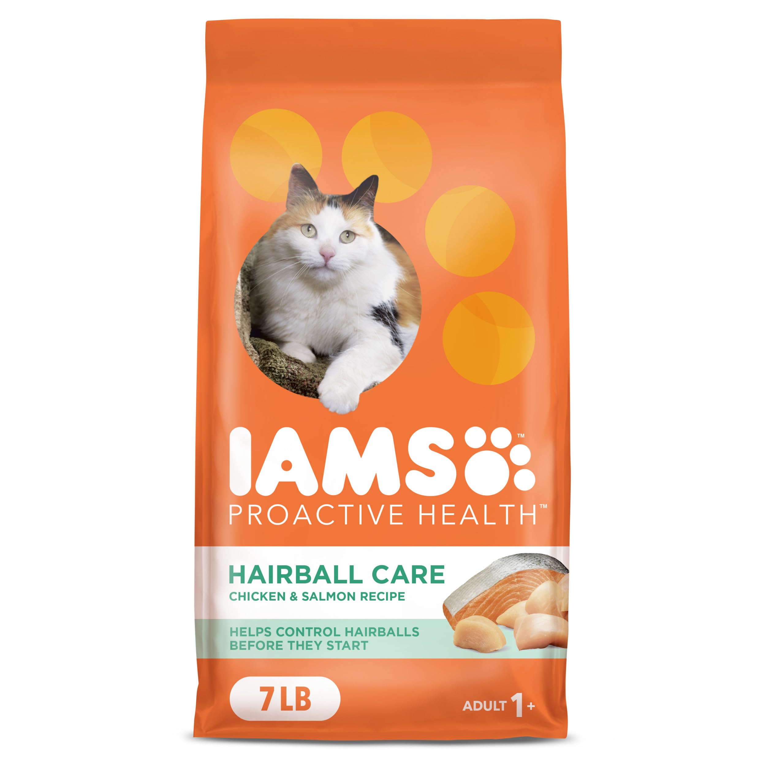 IAMS Proactive Health Adult Hairball Care Dry Cat