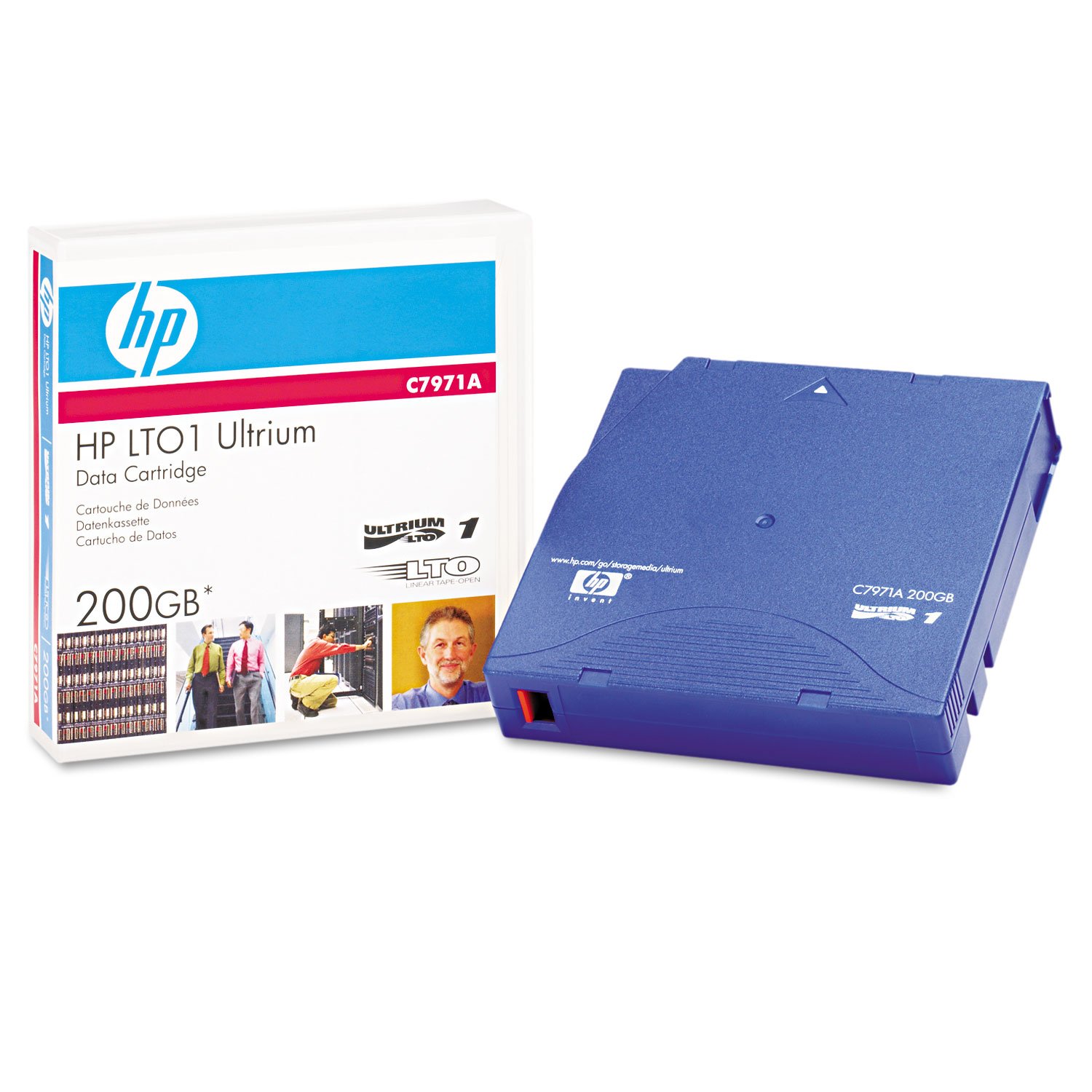 1-Pack 100/200GB LTO Ultrium Data Cart for