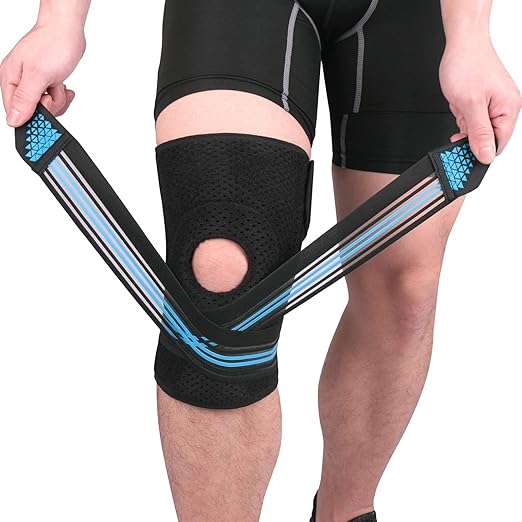 CAMBIVO Kniebandage Mit Stabilisatoren - Für Sport & Alltag