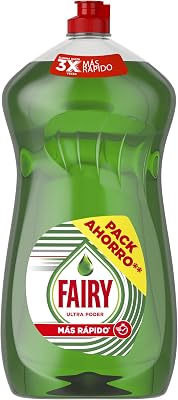 Fairy Ultra Original Dishwashing Liquid 1250ML Fórmula eficaz que deixa os pratos brilhantes, impressionante poder anti-gordura