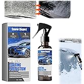 Car Windshield Snow Melting Coating Spray, 2026 New De-Icer Spray for Car Windshield, Multi-Purpose Ice Remover Melting Spray
