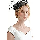 C.Garopl Accessories Fascinators Hats Women Vintage Wedding Fashion Headband Clip Church Cocktail Dresses Headwear Tea Party