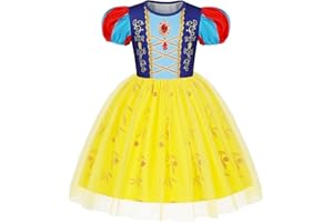 Benylion Princess Dress for Girls Halloween Cosplay Outfits Princess Costume Birthday Gift Fancy Party Dress