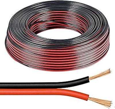 electrosmart 10m Red Black Speaker Cable 2x 1mm2 89 Strand