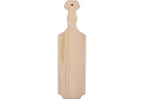 MILLTOWN MERCHANTS Official Greek Paddle - Sorority Paddle/Fraternity Paddle - 15" Solid Pine Wooden Paddle - Frat Paddle - Sanded & Ready to Paint - Great for Greek Letters (15", 1 Paddle)