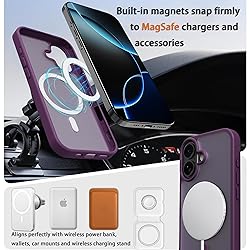 EUMADOVE Classic Hybrid Magnetic iPhone 17 Case