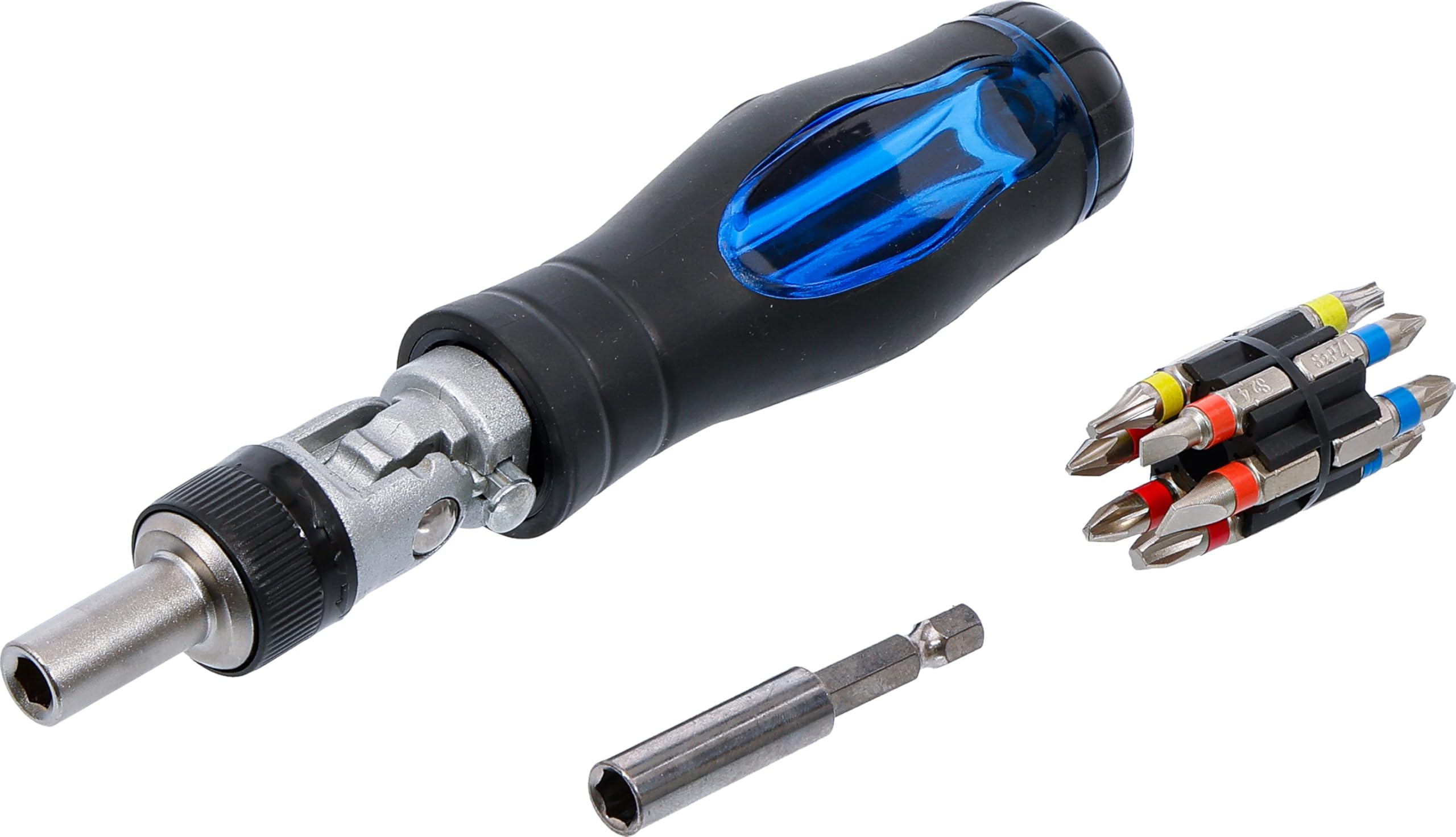 BGS 70053 | Joint Screwdriver Bit Set | with Ratchet Spinner Handle, reversible | 14 pcs.