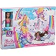 Barbie Dreamtopia Advent Calendar: Blonde Doll, 3 Fairytale Doll Fashions, 10 Accessories and 10 Storytelling Pieces Including 3 Pets, for 3 to 7 Years Old