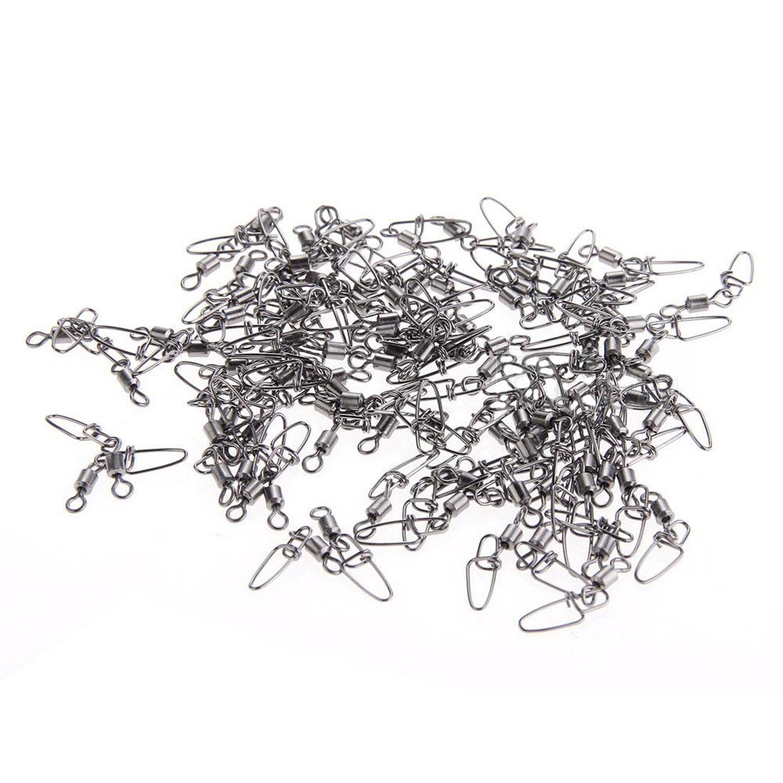 祝開店 大放出セール開催中 スイベルスナップ Mm 8 Swivels 100個メタルブラックミニ耐久性実用的アウトドアrolling Cy Buity Hookedスナップリンクfishing B0126hjbe0 Tackle ワンピなど最旬ア Www Aiq Aiq Com Mx