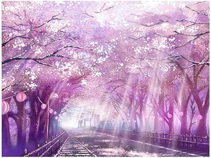 Dtuta 5d Dessin De Diamant Broderie Autocollant Strass Diy Point De Croix Paysage Fantaisie Peindre Dessin De Diamant Style Campagnard Art Processus Amazon Fr Cuisine Maison