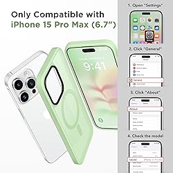 GONEZ Magnetic for iPhone 15 Pro Max
