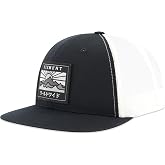 Element Trucker Hat, 6 Panel Adult Baseball Cap with Flat Brim, One Size