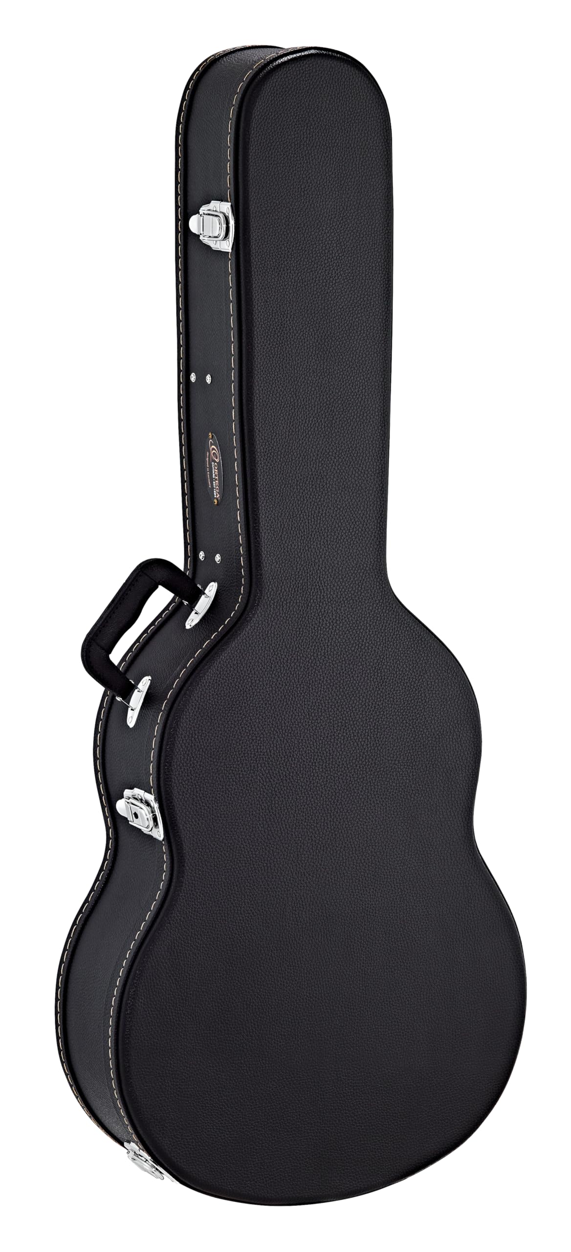 Ortega Guitars Economy Guitar Hardcase - Case for 3/4 Guitar - Height 98 cm - Vinyl, Black (OCCSTD-34)