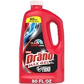 Drano Max Gel Drain Clog Remover &amp; Cleaner, Safe for All Pipes/Septic, 80oz | Works on Tough Hair, Grease, Soap &amp; Food Clogs, Cuts Through Standing Water, Protects Against Pipe Corrosion, Kitchen &amp; Bath
