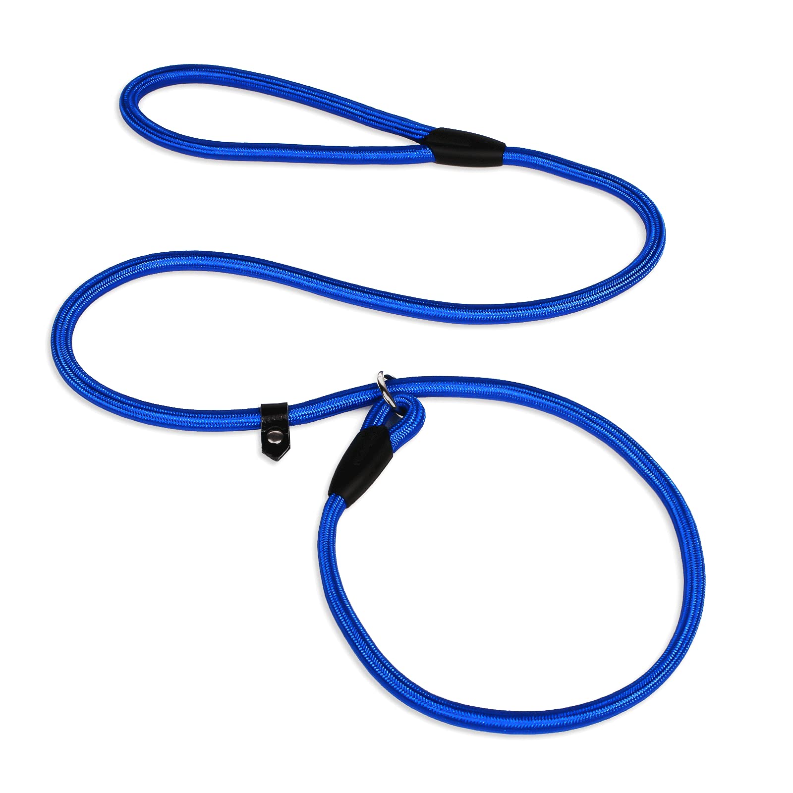 Dog Slip Leads Leash, 4.5FT Durable Puppy Rope Leashes Collar Nylon Dog Training Walking Lead Leashes for Small Medium Dogs (Blue)