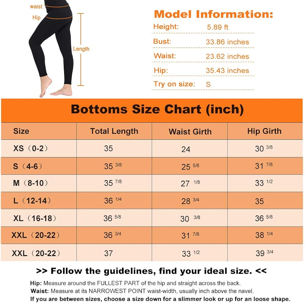Subuteay Women's Thermal Bottoms Long Underwear Base Layer Fleece Lined Compression Pants Leggings at  Women’s Clothing store
