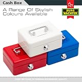 Burg-Wächter Money Box 5012 White Steel Sheet Lockable Key Insert Small view 6