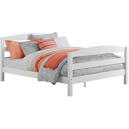 Amazon Com Full Bed Minimalist Design Arched Open Slat