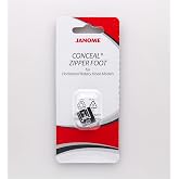 Janome Sewing Machine Concealed Zipper Foot (Part No. 200333001 Category B/C)