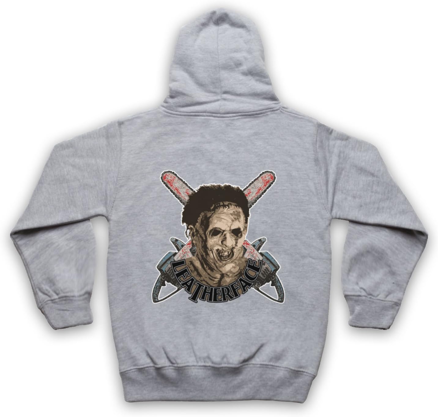 Inspired Apparel Inspired by Chainsaw Massacre Leatherface Horror Film Unofficial Kids Zip Hoodie