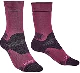 Bridgedale HIKE Midweight Merino Performance Boot Womens Berry view 3