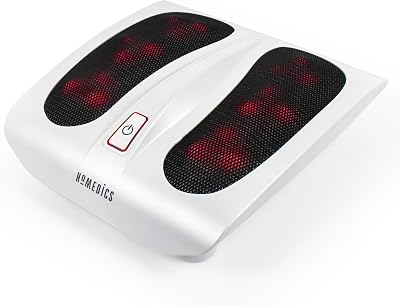 Homedics Shiatsu Foot Massager with Heat FM-TS9 Deluxe Deep Kneading 6 Nodes 18