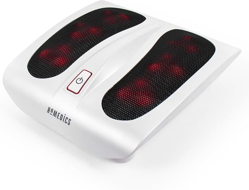 Homedics Shiatsu Foot Massager with Heat FM-TS9 Deluxe Deep Kneading 6 Nodes 18
