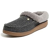 Dearfoams mens Baro Indoor Outdoor House Shoe Memeory Foam Clog