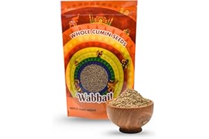 Wabhai! Whole Cumin Seeds (Jeera) | Whole Spice | Warm, Nutty & Aromatic | All Natural | Essential Spice | Premium Quality | Finest Spices (200g, 7, Ounce)