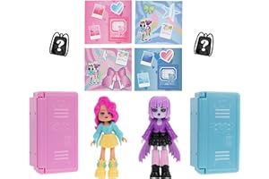 Royale High Surprise Locker 2-Pack - (2) Series 1 Dolls, Mystery Backpacks, and Lockers - Virtual Item Code for Starlight Bow Included - Ages 5+