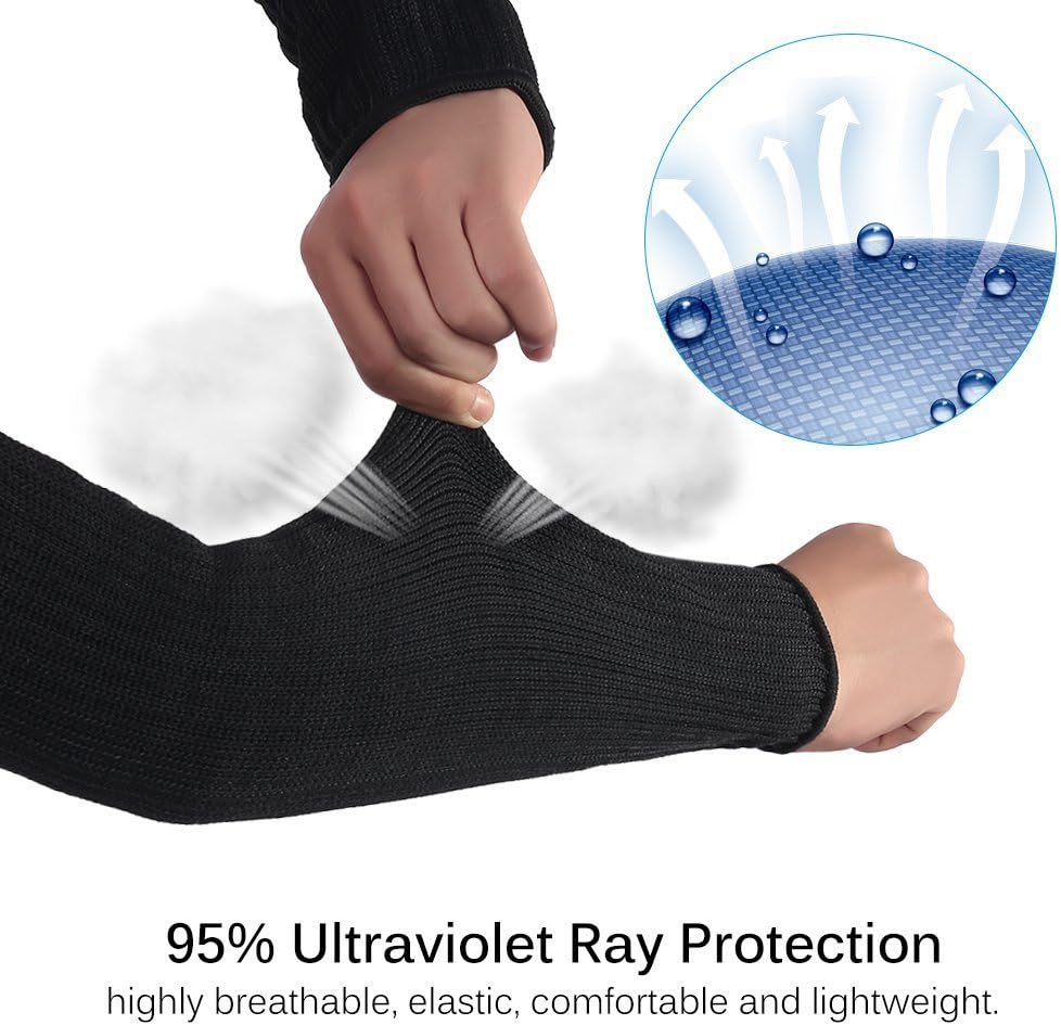 Fdit Arm Protective Sleeves, Kevlar Sleeves Cut Resistant Heat Resistant Sleeve - Image 4