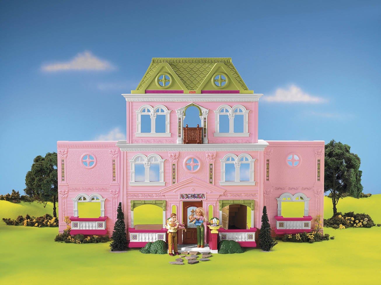 fisher price house door