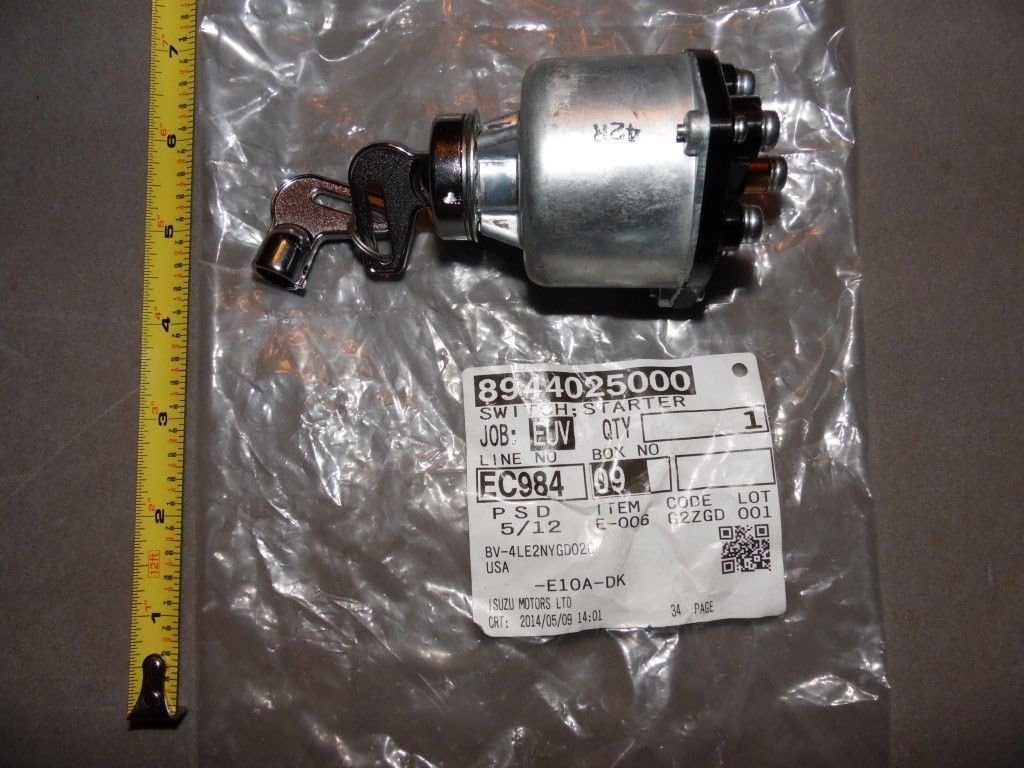 NEW Jideco Heavy Duty Universal 6 Pole Ignition Starter Switch