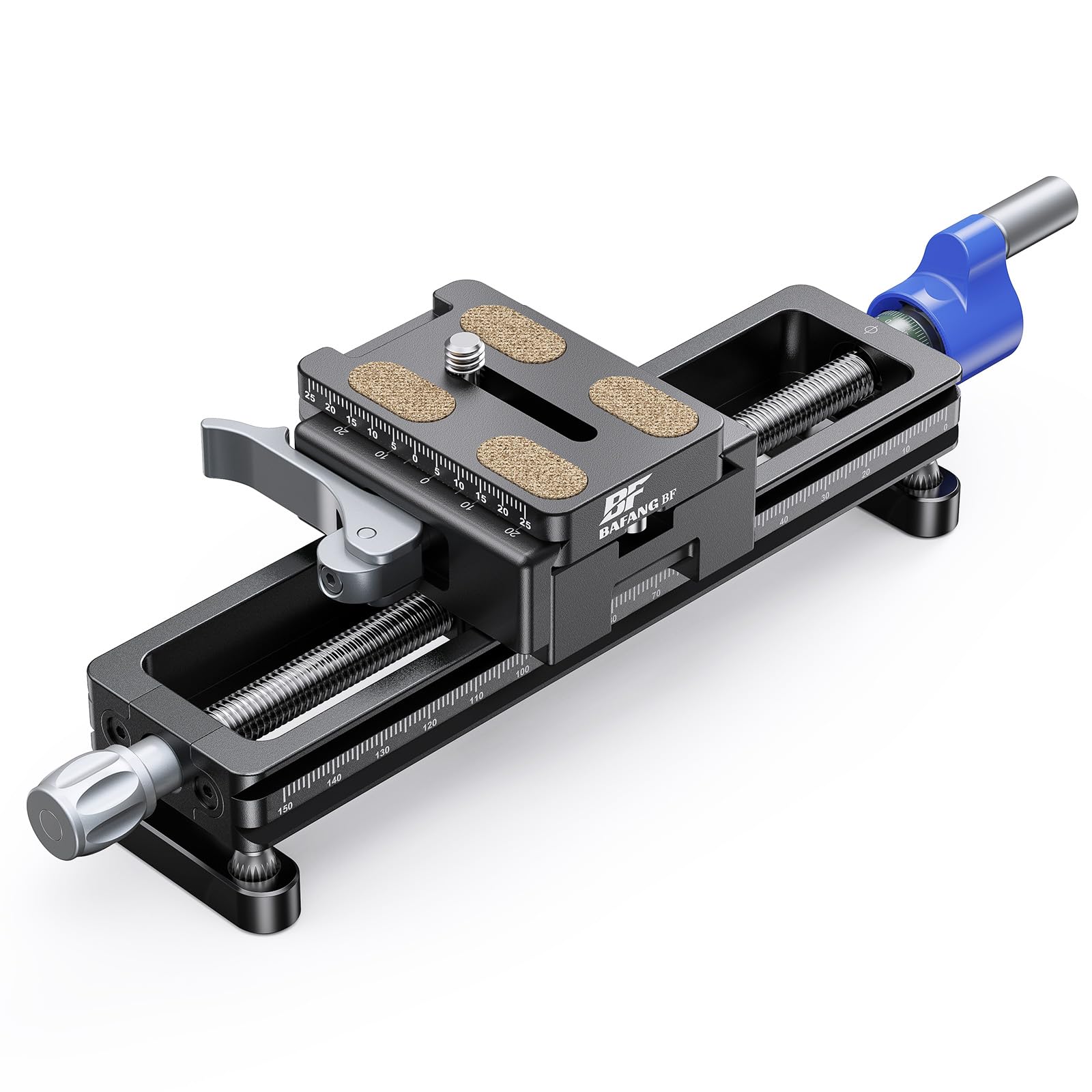 BF BAFANG Macro Focusing Rail for Macro Photography, Macro Focusing Rail, Camera Rail with Quick Release Plate Clamp, Maximum Load 8 kg