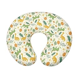 TSVAGA Dinosaur Nursing Pillow Cover for Baby
