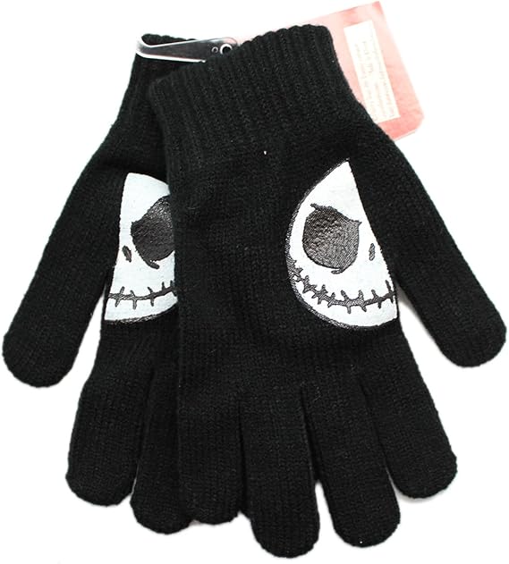 The Nightmare Before Christmas Jack Skellington Gloves