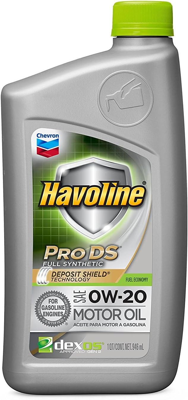 HAVOLINE 223501727 0W-20 ProDS Full Synthetic Motor Oil - 1 qt. (Pack- 3)