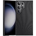 BENKS for Samsung Galaxy S24 Ultra Case [Compatible with Magsafe], 600D Aramid Fiber S24 Ultra Case Built with Dupont Kevlar, Slim & Light Minimalist Style Protective Case Cover, 6.8 inch Black