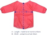 Paint and Play Today Childrens Waterproof Play Apron Pink 2-4 Years view 2