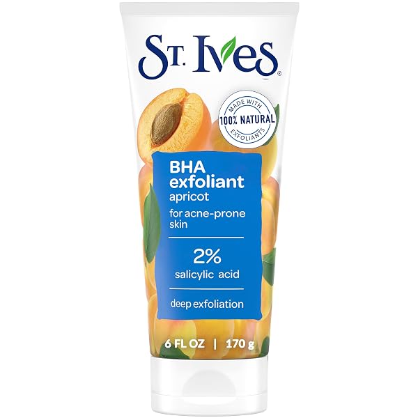 ST. IVES ACNE CONTROL FACE SCRUB DEEPLY EXFOLIATES...