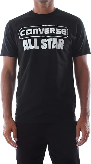 mens black converse t shirt