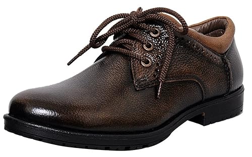 red chief pure leather shoes